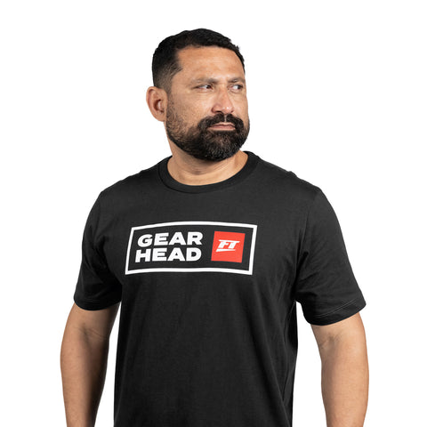 Camiseta Preta Gearhead