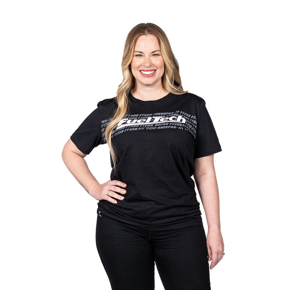 Camiseta Preta Módulos FuelTech