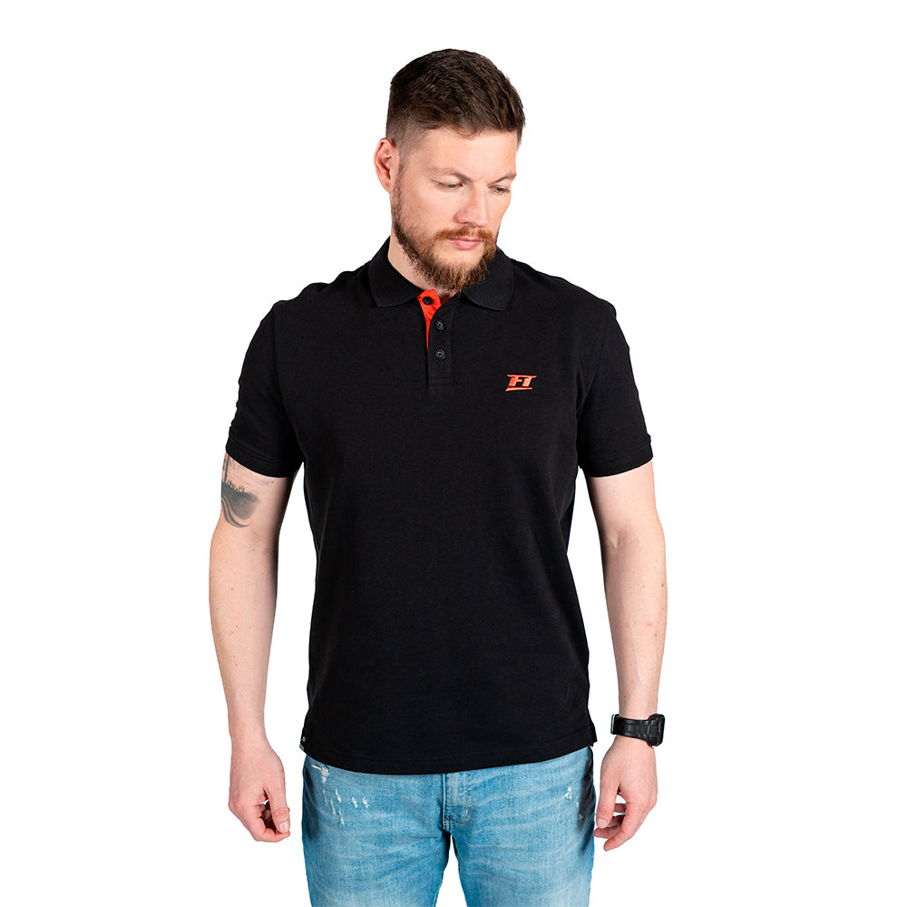 Polo Bordado Vermelho FuelTech