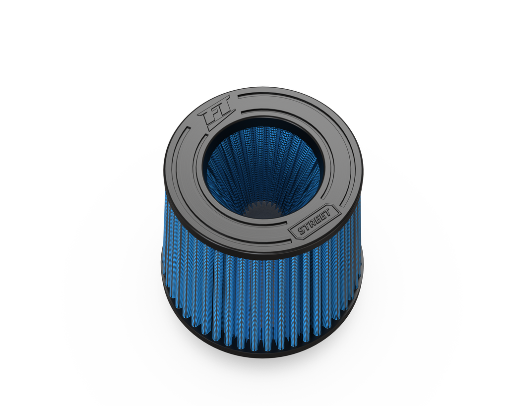 FT Air Filter Cônico Street Duplo Fluxo. 3POL 120MM