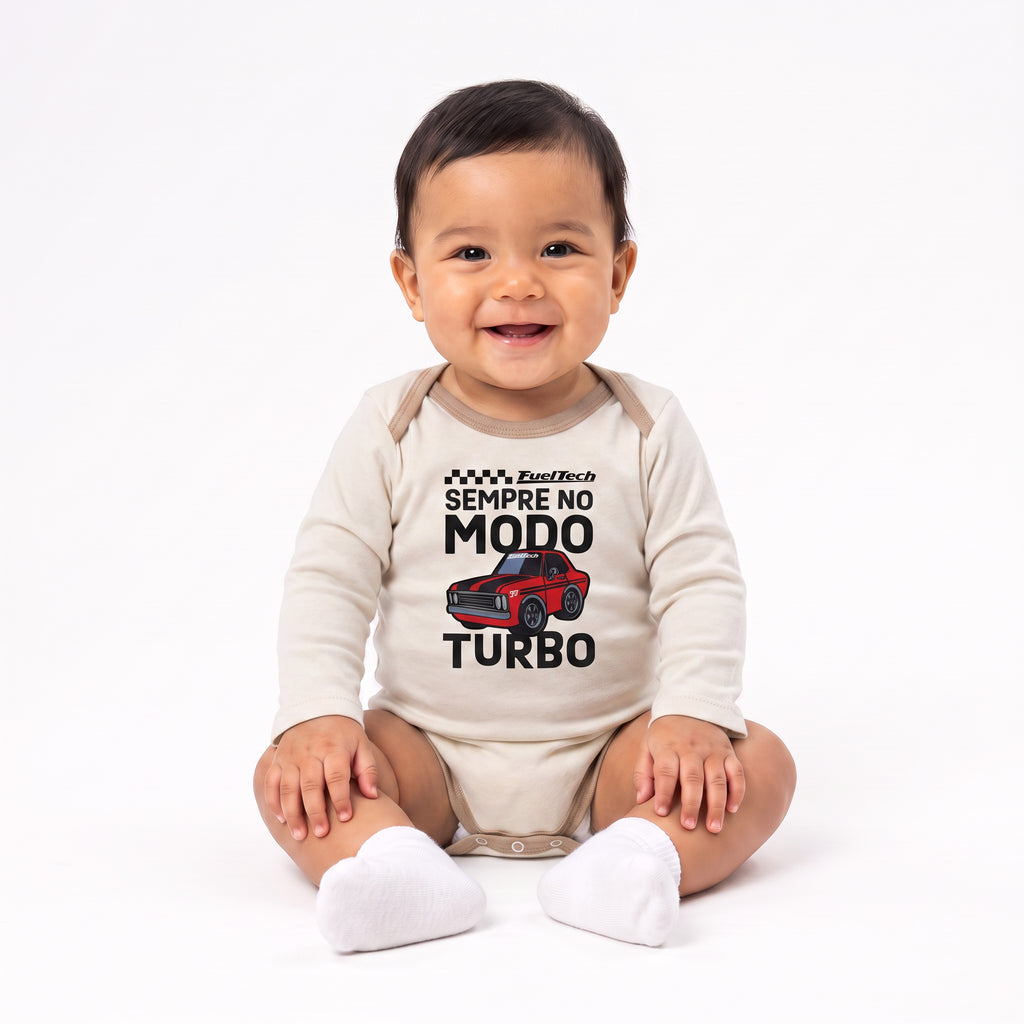 Body Modo Turbo FT - bebê vestindo