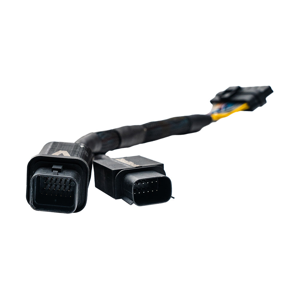 Chicote Adaptador FT450 para FT470 - vista frontal dos conectores
