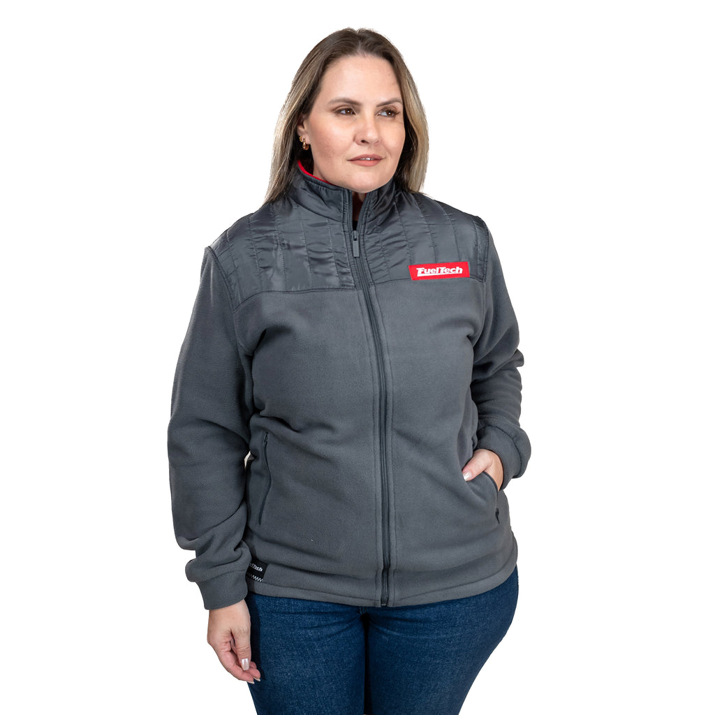 Jaqueta Fleece Grafite FT