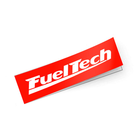 Adesivo TAG FuelTech Vermelho e Branco
